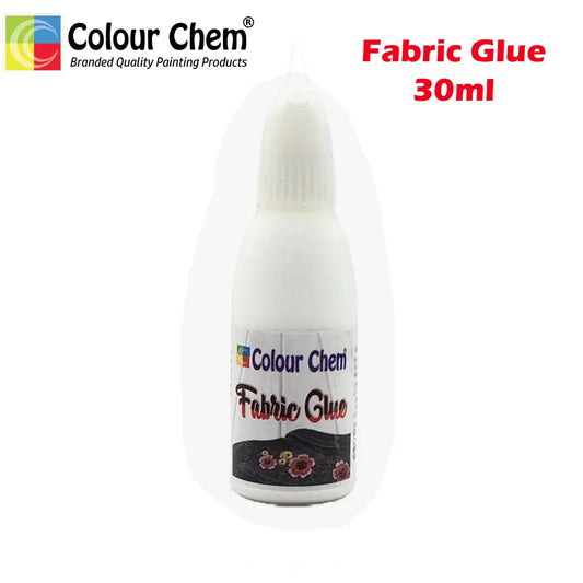 Colour Chem Fabric Glue 30ml Your Ultimate Stitching Companion for Mirror Work, Laces & Ribbons, Sequins, and Stones | Washer-Safe Adhesive | Textile Bonding Glue ARTISM STORE