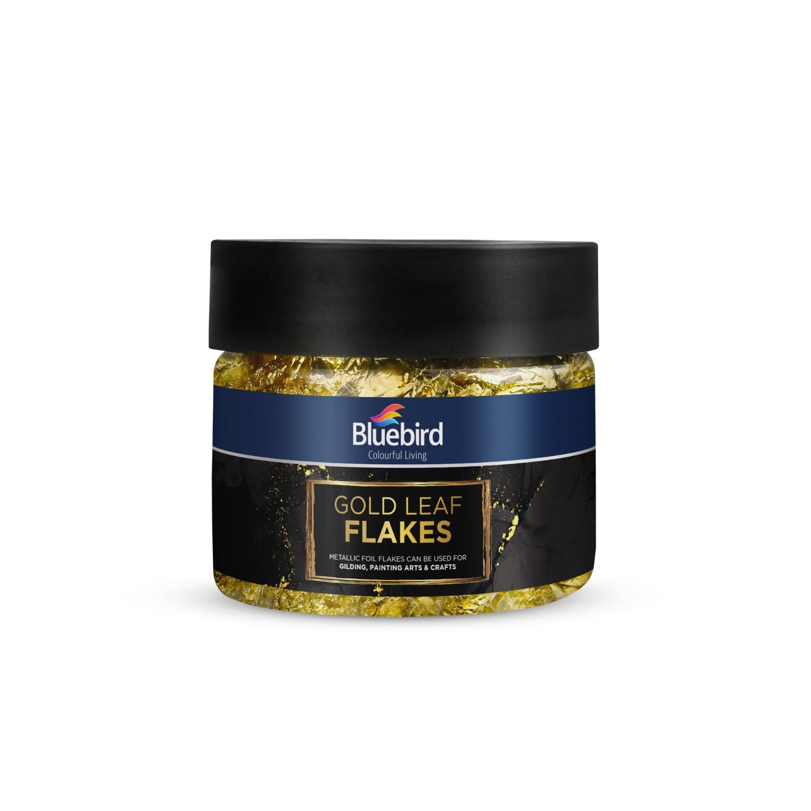 Bluebird Gold Leaf Foil Flakes 2GM for Resin Art & Nail Art