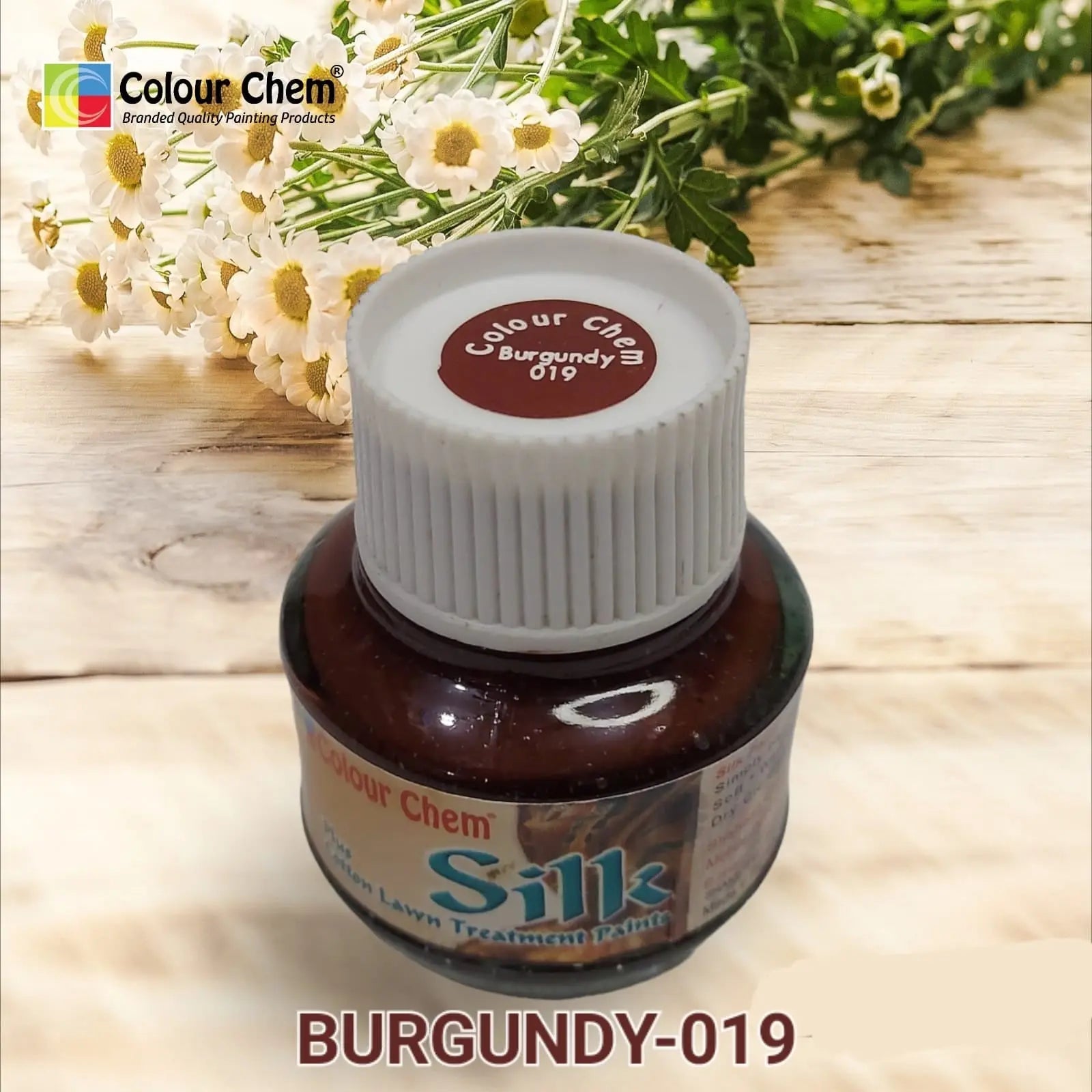 Colour Chem fabric paints for silk organza - 30 ml available in different fabric colours ARTISM STORE