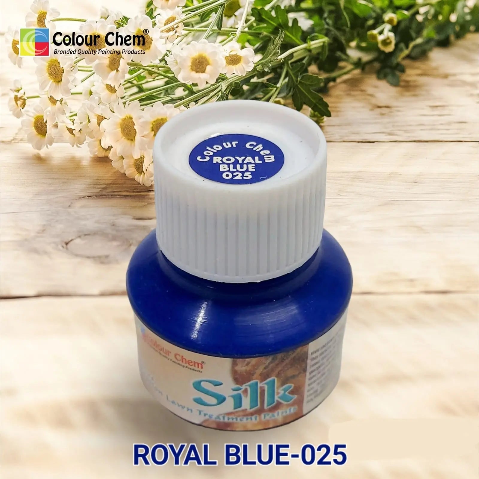 Colour Chem fabric paints for silk organza - 30 ml available in different fabric colours ARTISM STORE