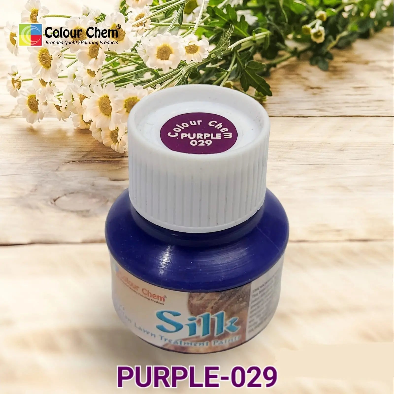 Colour Chem fabric paints for silk organza - 30 ml available in different fabric colours ARTISM STORE