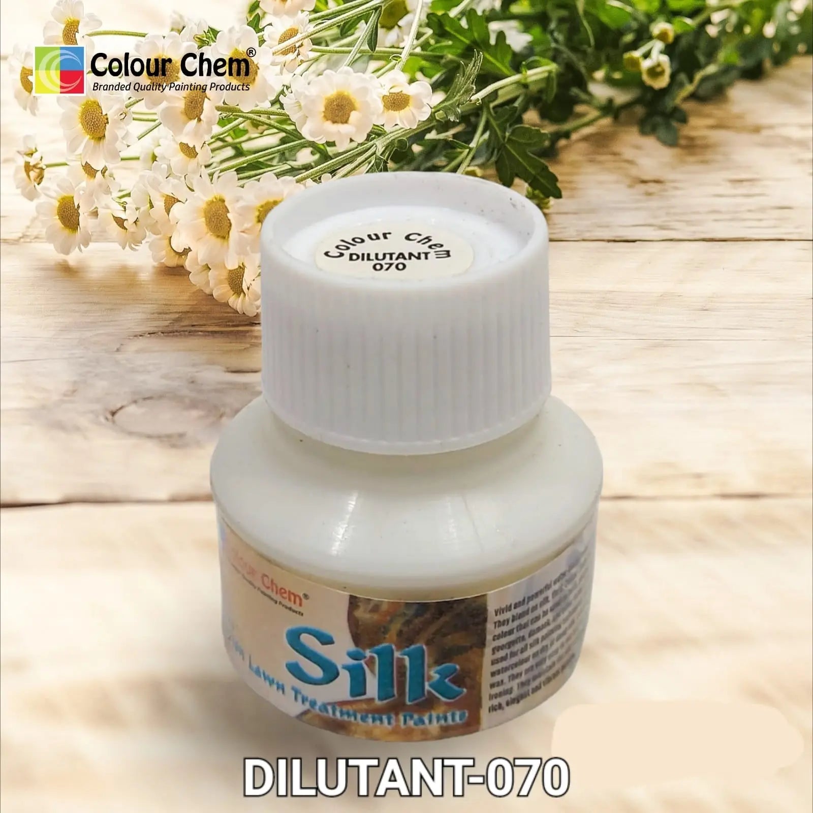 Colour Chem fabric paints for silk organza - 30 ml available in different fabric colours ARTISM STORE