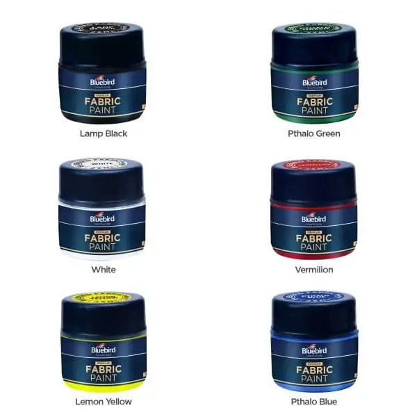 Fabric Paints 25 ml – Set of 6 – Neon